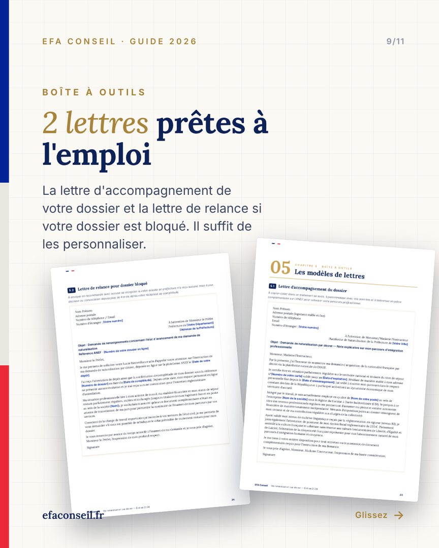2 modèles de lettres prêts à l'emploi